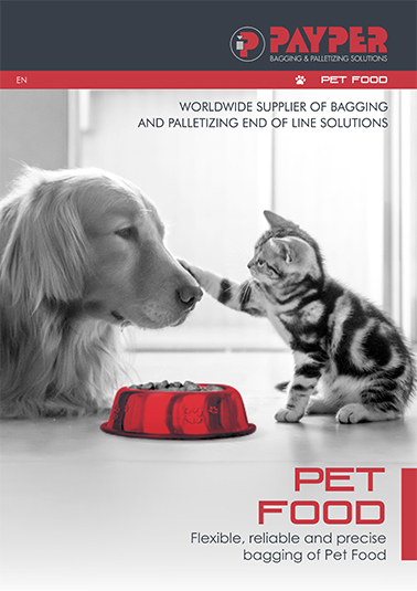 Download our dedicated catalogue for the Pet Food Sector