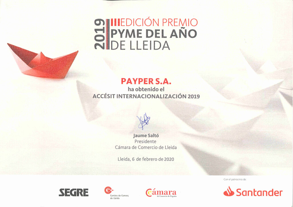 Prize for Internationalization
