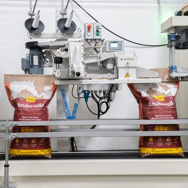 Animal feed bagging